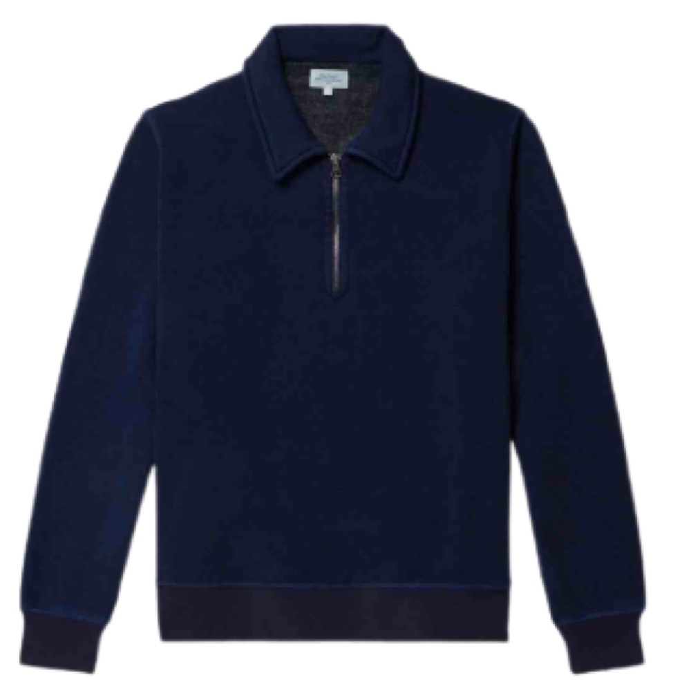 Hartford Jersey Half-Zip weatshirt - Men